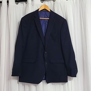 Navy blue men jacket used